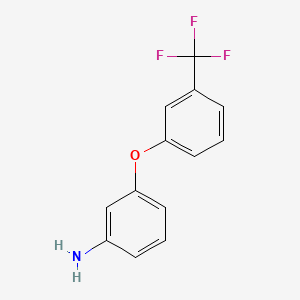 3-(3-TRIFLUOROMETHYL-PHENOXY)-PHENYLAMINE structure, CAS 625106-28-7