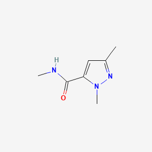 1H-Pyrazole-5-carboxamide,N,1,3-trimethyl-(9CI) structure, CAS 136679-01-1