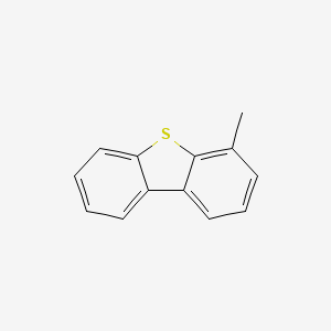 4-METHYLDIBENZOTHIOPHENE structure, CAS 7372-88-5