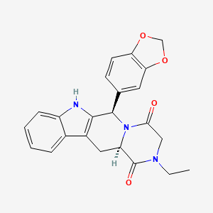 N-Ethyl Tadalafil structure, CAS 1609405-34-6