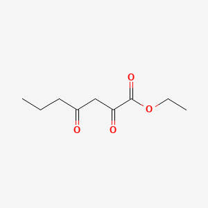 ETHYL 2,4-DIOXOHEPTANOATE structure, CAS 36983-31-0