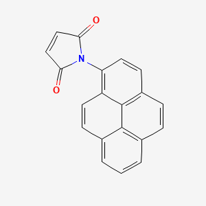 N-(1-PYRENYL)MALEIMIDE structure, CAS 42189-56-0