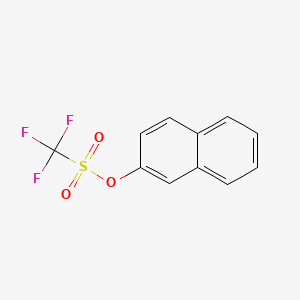 2-NAPHTHYL TRIFLATE structure, CAS 3857-83-8