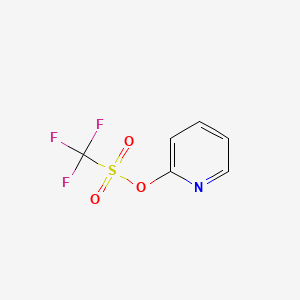 2-PYRIDYL TRIFLUOROMETHANESULFONATE structure, CAS 65007-00-3