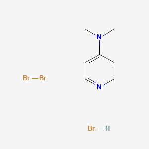 4-DIMETHYLAMINOPYRIDINIUM BROMIDE PERBROMIDE structure, CAS 92976-81-3
