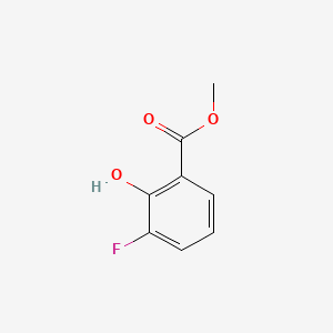 3-FLUORO-2-HYDROXY-BENZOIC ACID METHYL ESTER structure, CAS 70163-98-3