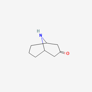9-azabicyclo[3.3.1]nonan-3-one structure, CAS 4390-39-0