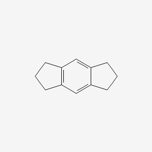 1,2,3,5,6,7-hexahydro-s-Indacene structure, CAS 495-52-3
