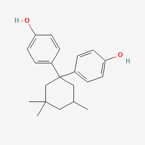 1,1-BIS(4-HYDROXYPHENYL)-3,3,5-TRIMETHYLCYCLOHEXANE structure, CAS 129188-99-4