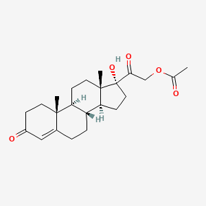 REICHSTEIN'S SUBSTANCE S 21-ACETATE structure, CAS 640-87-9