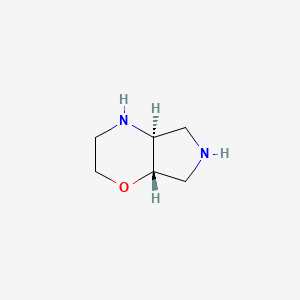 (4aS,7aS)-octahydropyrrolo[3,4-b][1,4]oxazine structure, CAS 209401-69-4