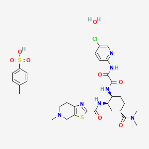 Edoxaban (tosylate Monohydrate) structure, CAS 1229194-11-9