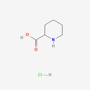 2-carboxypiperidinium chloride structure, CAS 15862-86-9