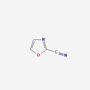 2-OXAZOLECARBONITRILE structure, CAS 68776-60-3