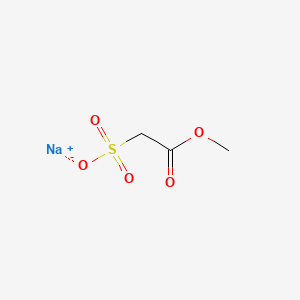 SODIUM (CARBOMETHOXY)METHANE SULFONATE structure, CAS 29508-16-5