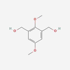 2,6-BIS(HYDROXYMETHYL)-1,4-DIMETHOXYBENZENE structure, CAS 78840-04-7
