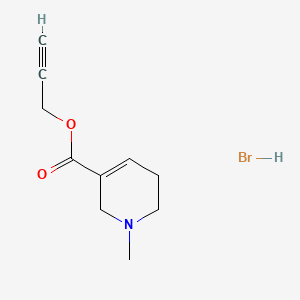 ARECAIDINE PROPARGYL ESTER HYDROBROMIDE (APE) structure, CAS 116511-28-5