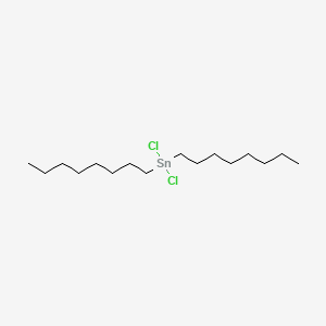 DI-N-OCTYLTIN DICHLORIDE structure, CAS 3542-36-7
