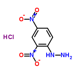 2,4-DINITROPHENYLHYDRAZINE HYDROCHLORIDE structure, CAS 55907-61-4