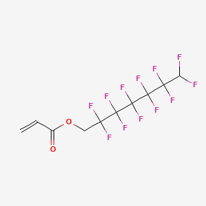 1H,1H,7H-DODECAFLUOROHEPTYL ACRYLATE structure, CAS 2993-85-3