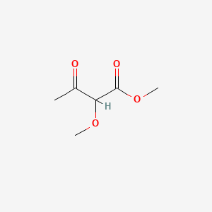 Methyl 2-Methoxy-3-oxobutanoate structure, CAS 81114-96-7