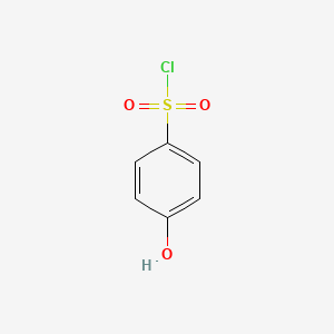 4-HYDROXY-BENZENESULFONYL CHLORIDE structure, CAS 4025-67-6