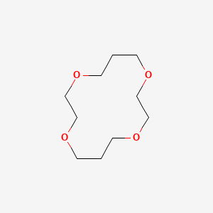 1,4,8,11-Tetraoxacyclotetradecane structure, CAS 295-40-9