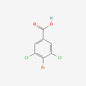 4-BroMo-3,5-dichlorobenzoic acid structure, CAS 117738-75-7