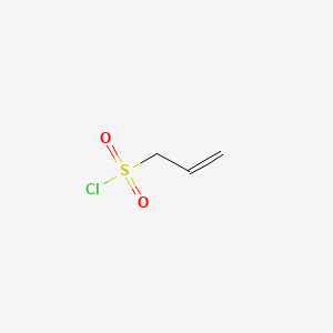 2-Propene-1-sulfonyl chloride structure, CAS 14418-84-9