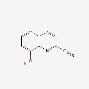 8-HYDROXYQUINOLINE-2-CARBONITRILE structure, CAS 6759-78-0