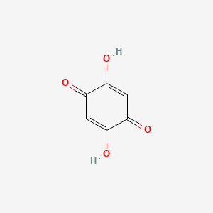 2,5-DIHYDROXY-1,4-BENZOQUINONE structure, CAS 615-94-1