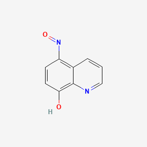 5-NITROSO-8-HYDROXYQUINOLINE structure, CAS 3565-26-2
