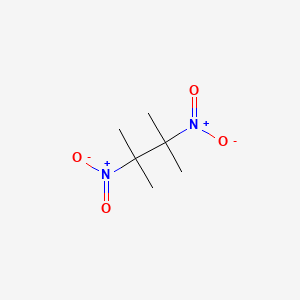 2,3-DIMETHYL-2,3-DINITROBUTANE structure, CAS 3964-18-9