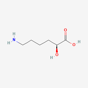 (S)-6-Amino-2-hydroxyhexanoic acid structure, CAS 42491-84-9