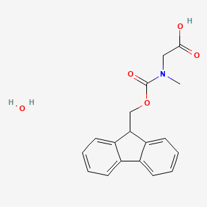FMoc-sarcosine Hydrate structure, CAS 212651-47-3