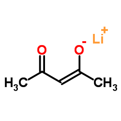 LITHIUM ACETYLACETONATE structure, CAS 18115-70-3