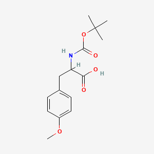 BOC-DL-TYR(ME)-OH structure, CAS 141895-35-4
