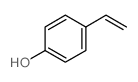 Poly(p-hydroxystyrene) structure, CAS 24979-70-2