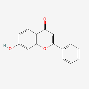 7-HYDROXYFLAVONE structure, CAS 6665-86-7