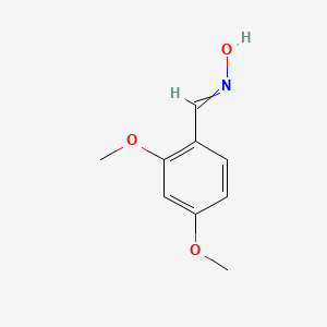 2,4-Dimethoxybenzaldoxime structure, CAS 31874-34-7