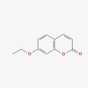 7-ETHOXYCOUMARIN structure, CAS 31005-02-4