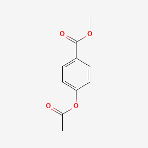 METHYL 4-ACETOXYBENZOATE structure, CAS 24262-66-6