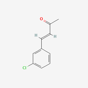 3-CHLOROBENZYLIDENEACETONE structure, CAS 20766-36-3