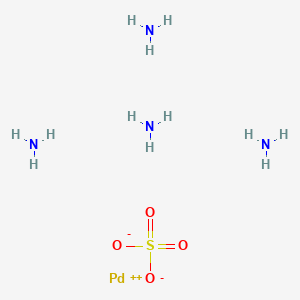 Tetrammine Palladium (II) Sulphate structure, CAS 13601-06-4
