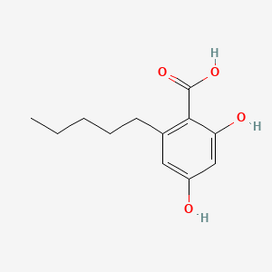 olivetolic acid structure, CAS 491-72-5