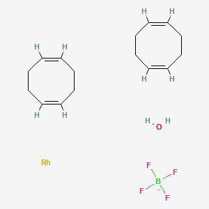 BIS(1 5-CYCLOOCTADIENE)RHODIUM(I) structure, CAS 207124-65-0