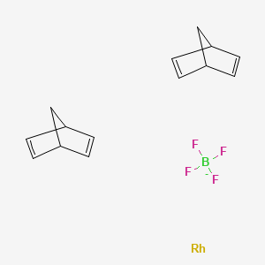 BIS(NORBORNADIENE)RHODIUM (I) TETRAFLUOROBORATE structure, CAS 36620-11-8