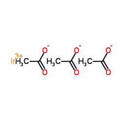 1,2,3-Triaqua-1,2:1,2:1,3:1,3:2,3:2,3-hexa-m-acetato(O,O')-m3-oxo-triangulo-triiridium acetate structure, CAS 52705-52-9
