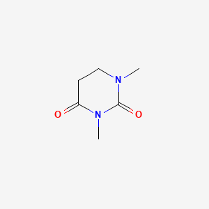 1,3-dimethyl-1,3-diazinane-2,4-dione structure, CAS 4874-13-9