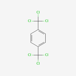 1,4-BIS(TRICHLOROMETHYL)BENZENE structure, CAS 68-36-0